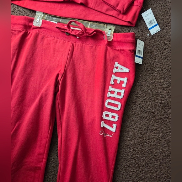 Aeropostale 2pc Pantset (Red) - Picture 3 of 6